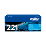 Cartucho de Tóner Brother TN-221C Cyan, 1400 Páginas