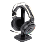 AURICULARES GAMER REDRAGON LAMIA H320RGB 7.1  NEGRO