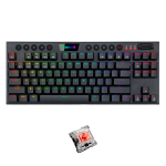 TECLADO REDRAGON HORUS TKL K621-RGB-SP NEGRO WIRELESS  RED 80