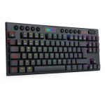TECLADO REDRAGON HORUS TKL K621-RGB-SP NEGRO WIRELESS  RED 80 - Imagen 6