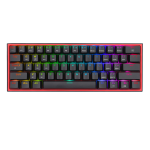 TECLADO REDRAGON FIZZ PRO WIRELESS, ENGLISH K616-RGB-B BLACK