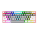 TECLADO REDRAGON FIZZ PRO WIRELESS. SPANISH K616-RGB-GW GREY/WHITE