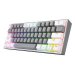TECLADO REDRAGON FIZZ PRO WIRELESS. SPANISH K616-RGB-GW GREY/WHITE - Imagen 5