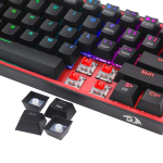 TECLADO REDRAGON FIZZ PRO WIRELESS, ENGLISH K616-RGB-B BLACK - Imagen 3