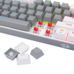 TECLADO REDRAGON FIZZ PRO WIRELESS. SPANISH K616-RGB-GW GREY/WHITE - Imagen 2