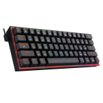 TECLADO REDRAGON FIZZ PRO WIRELESS, ENGLISH K616-RGB-B BLACK - Imagen 2