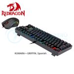 KIT REDRAGON 2 EN 1 KUMARA K552RGB-BA-SP NEGRO - Imagen 3
