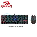 KIT REDRAGON 2 EN 1 KUMARA K552RGB-BA-SP NEGRO