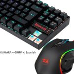 KIT REDRAGON 2 EN 1 KUMARA K552RGB-BA-SP NEGRO - Imagen 4