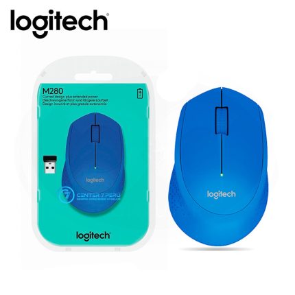 MOUSE LOGITECH M280 WIRELESS AZUL