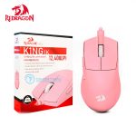 MOUSE REDRAGON K1NG M724 (1K HZ) PINK CABLEADO
