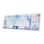 TECLADO REDRAGON STARD BLADE RGB-PRO WIRELESS ENGLISH K707AK BLUE| - Imagen 3