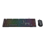 KIT  REDRAGON S146-SP COMBO K668RGB SPANISH + MOUSE M724 BLACK - Imagen 6
