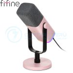 MICRÓFONO FIFINE AM8 PINK DINÁMICO - Imagen 2