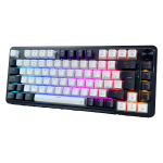 TECLADO REDRAGON UCALPRO-RGB WIRELESS SPANISH K673WB WHITE/BLACK - Imagen 5