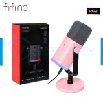 MICRÓFONO FIFINE AM8 PINK DINÁMICO