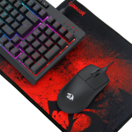 KIT REDRAGON 4 EN 1 S147-SP TECLADO K515 SPANISH NEGRO - Imagen 3