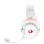 AURICULARES REDRAGON ZEUS PRO RGB H510-WL WIRELESS WHITE - Imagen 8