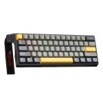 TECLADO AULA WIN60HE MAX CABLEADO BLACK/GREY/YELLOW - MAGNETIC SWITCH - Imagen 3