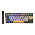 TECLADO AULA WIN60HE MAX CABLEADO BLACK/GREY/YELLOW - MAGNETIC SWITCH - Imagen 4