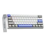 TECLADO AULA WIN60HE MAX CABLEADO GREY/WHITE/BLUE - MAGNETIC SWITCH