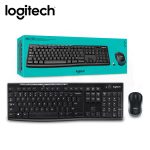 TECLADO + MOUSE MK270 LOGITECH WIRELES USB NEGRO