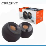 PARLANTE CREATIVE PEBBLE 4.4W 2.0 3.5MM USB-POWER BLACK