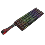 TECLADO REDRAGON FIZZ K617 HE CABLEADO ESPAÑOL - MAGNETIC SWITCH - Imagen 3