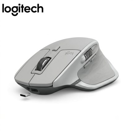 MOUSE LOGITECH MX MASTER 4 WIRELESS CON USB-C / BLUETOOTH / 8K DPI PALE GREY