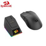 MOUSE REDRAGON K1NG M999 ULTRA BLACK CON BASE DE CARGA - Imagen 4