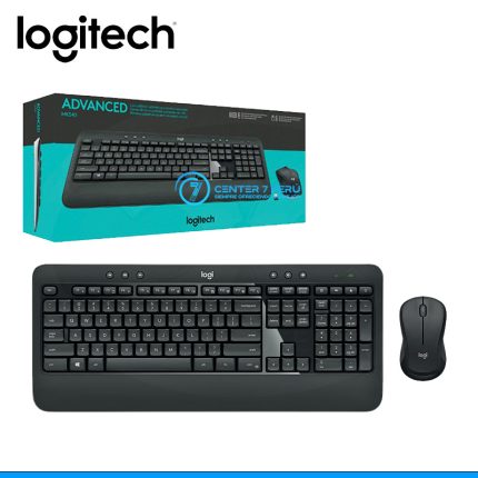 TECLADO LOGITECH + MOUSE MK540 WIRELESS USB BLACK