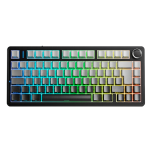 TECLADO AULA F75 RGB INALAMBRICO ESPAÑOL BLACK DEGRADED - REAPER SWITCH - Imagen 2
