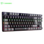 TECLADO T-DAGGER BORA LITE RAINBOW, SPANISH T-TGK313BG-LIT BLACK/GREY RED SWITCH - Imagen 2