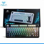 TECLADO AULA F75 RGB INALAMBRICO ESPAÑOL BLACK DEGRADED - REAPER SWITCH
