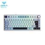 TECLADO AULA F75 RGB INALAMBRICO ESPAÑOL BLUE/WHITE/PURPLE - REAPER SWITCH - Imagen 2