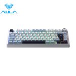 TECLADO AULA F75 RGB INALAMBRICO ESPAÑOL BLUE/WHITE/PURPLE - REAPER SWITCH - Imagen 5