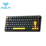 TECLADO AULA F75 RGB INALAMBRICO ESPAÑOL BLACK/YELLOW - REAPER SWITCH - Imagen 3