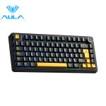 TECLADO AULA F75 RGB INALAMBRICO ESPAÑOL BLACK/YELLOW - REAPER SWITCH - Imagen 4