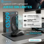 MOUSE LOGITECH G309 LIGHTSPEED WIRELESS BT 25K NEGRO - Imagen 2