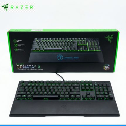 TECLADO RAZER ORNATA V3 X MEMBRANE LOW PROFILE SP CHROMA BLACK